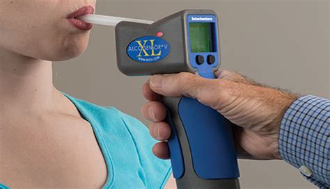 breathalyzer test for alcohol